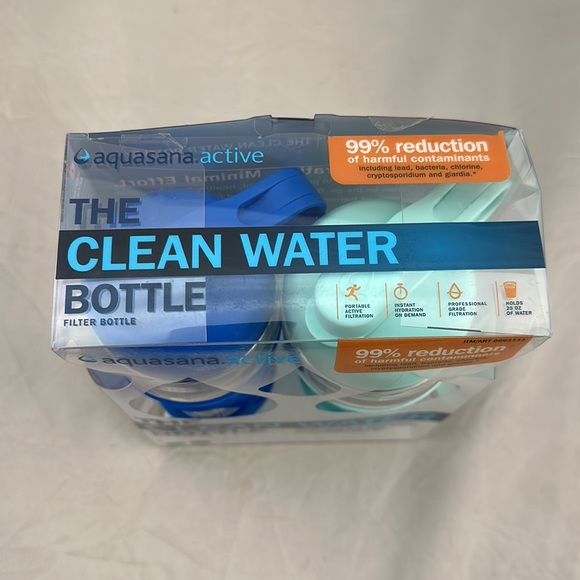Aquasana Active The Clean Water Filter Bottle 20oz Each BPA Free - Picture 6 of 6